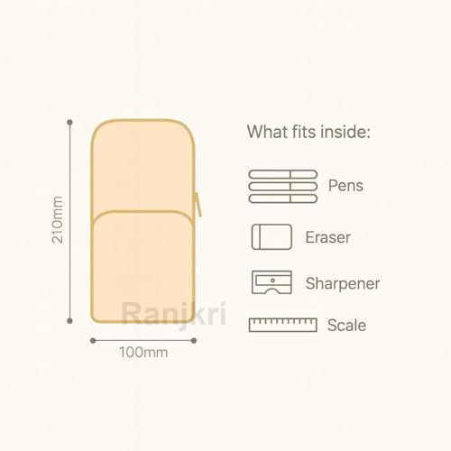 Image of Kawaii Stationery Combo Set for Girls | Kawaii Pencil Case Pouch with Zipper & Push Pull Eraser with Refills Back to School Supplies Gift for Kids