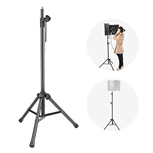 Neewer NW002-1 Windschermhouder standaard met aluminium buis, antislip voeten, verstelbare hoogte 165,5 cm, standaard…