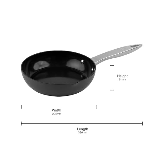Zyliss Non-Stick Ultimate Pro Ceramic Frying Pan 20cm, PFAS Free, Made from Recycled Aluminium, Easy Clean - Image 3