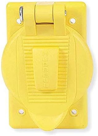 Twist-Lock Cover,Weatherproof - HUBBELL WIRING DEVICE-KELLEMS HBL77CM74WO