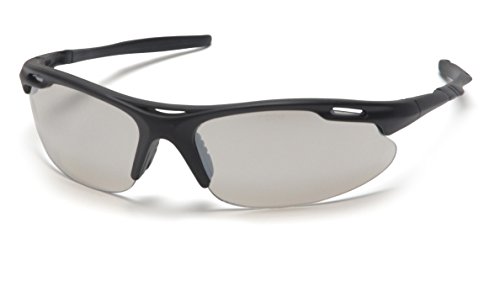 Pyramex Safety Avante Eyewear, Black Frame, Indoor/Outdoor Mirror Lens
