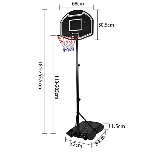 Portable basketball stand Draagbare basketbalstandaard, mobiele jeugdbasketbalstandaard, thuis indoor kinderen… - Image 3