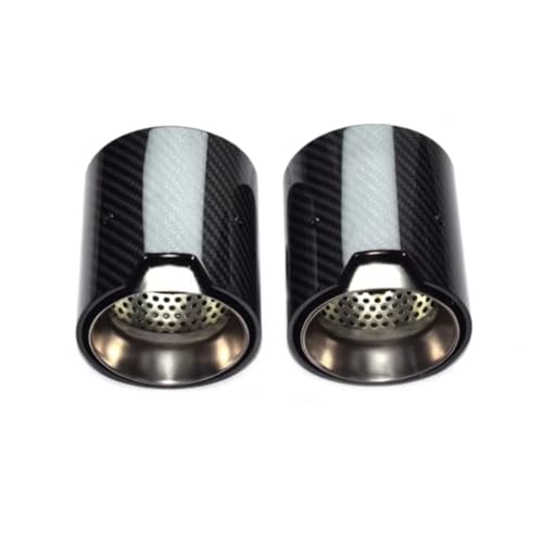 Terminales de escape para BMW 320D 330i 330e G20 silenciador de carbono