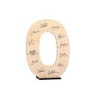 Twizler - Biglietto di auguri per 50° compleanno per lui, con lamina d'argento e effetto acquerello unico, biglietto per pianoforte, 50 anni