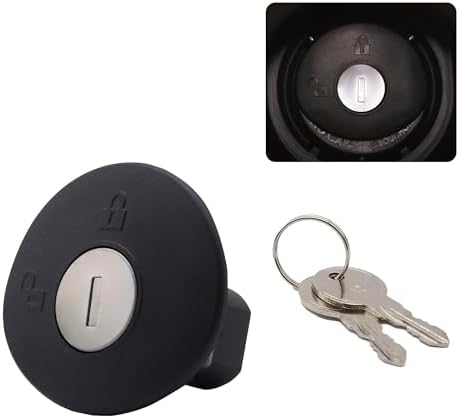 8U5Z9C268B Locking Gas Fuel Tank Plug Cover Cap With 2 Keys For - Foto 4