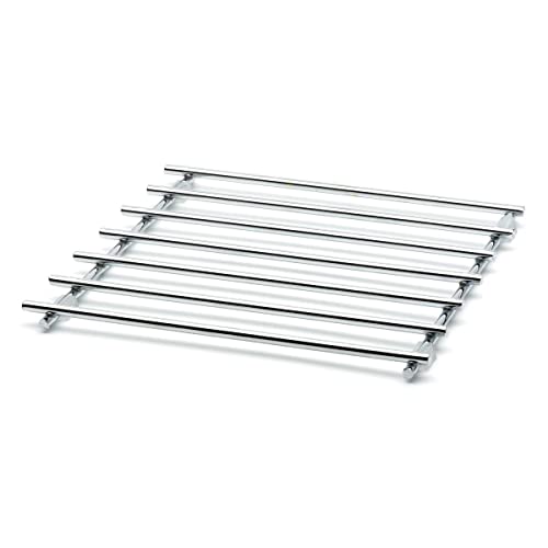 CKB Ltd® Square Metal Trivet Chrome Steel - Premium Worktop Saver Work Surface Protector Metal Mat For Resting Hot Cooking Pots & Pan - 25 x 25cm