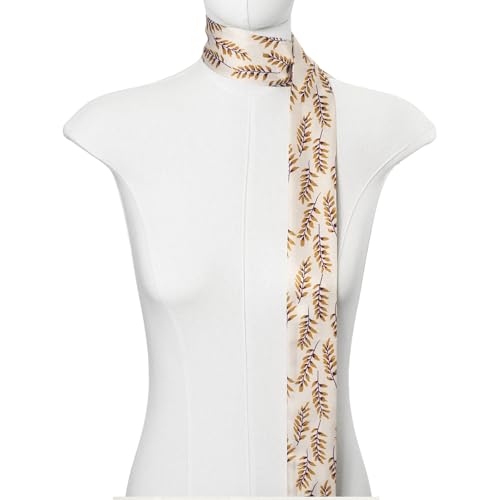 1 Pack Narrow Neck Scarf Purse Scarf Handbags Skinny Twill Hair Scarves Band Women Fashion Accessories Bag Charms3