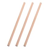 NULYLU 3 Stück Holz Augenbrauenstift Präzise Formulierung Langanhaltend Natürliche Kaffee Farbe Für Asiatische Haut Tägliches Augenbrauenstyling