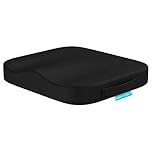 bonmedico Memory Foam Seat Cushion for Office Chair - Non-Slip, Seat Pads for Coccyx Pain Relief to Support Standing - Portable Car Seat Cushion w/Handle for Lower Back Support
