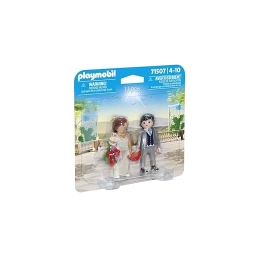 PLAYMOBIL 71507 Duo Pack Pareja de Novios, a Partir de 4 años