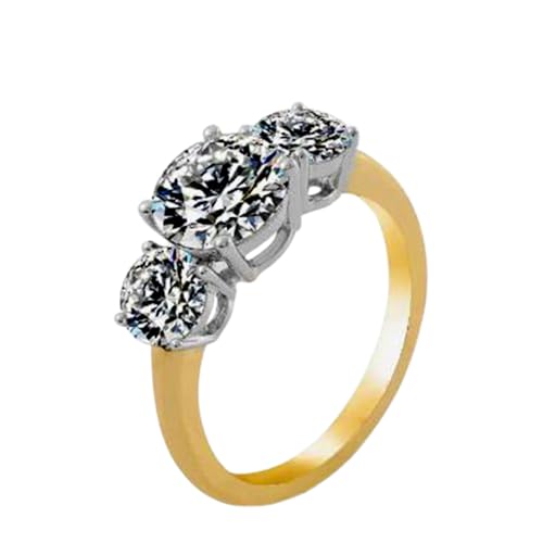 Alliance moissanite ronde pour mariage élégant et bijoux du quotidien en argent or 14k