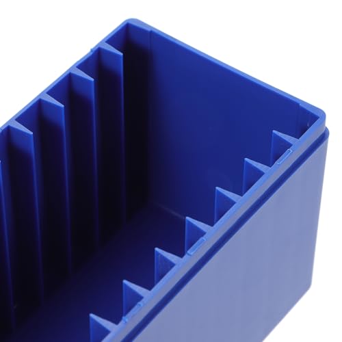 Caja plástica para monedas con ranuras, organizador transparente miniatura 7