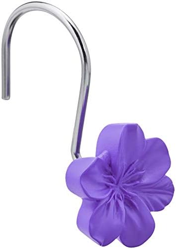 Amazon Basics Shower Curtain Hooks - Round Ball, Pink