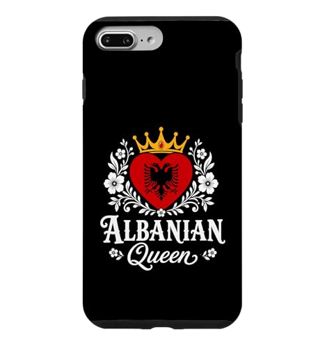 Albanian Queen Albania Flag Proud Albanian Woman �X�}�z�P�[�X iPhone 7 Plus/8 Plus �p