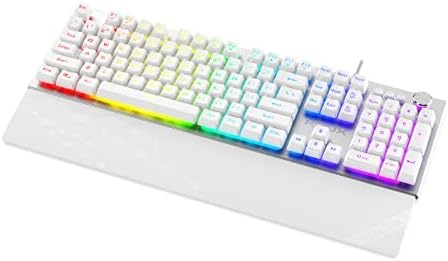 KRUX Frost Silver-White RGB Gaming Keyboard | KRX0133