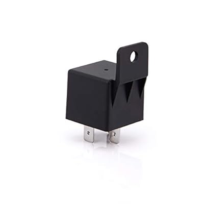 A ABSOPRO 2Pcs Voiture Relais 5 Broche 12V 80Amp SPST Modèle JD2912-1H-12VDC 80A 14VDC
