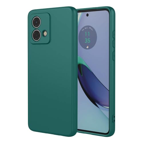 SEAHAI Case for Motorola Moto G84 5G, Ultra Thin Silky-Soft Touch Liquid Silicone Phone Cover with Shockproof Airbag Design