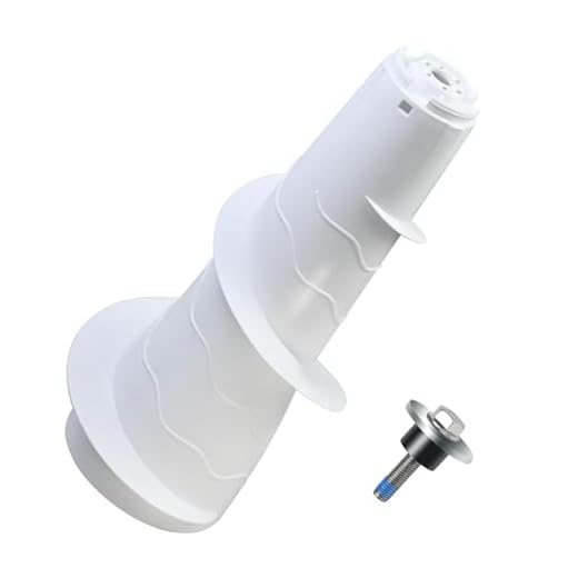 W10836692 AP5988691 Washing Machine Upper Agitator Compatible With Whirlpool Kenmore Maytag Washer Part，With nut，Replaces W10680220 White