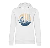 Fabulous Hoodie für Männer Hokusai Große Wellen Japan Asien Meereskultur