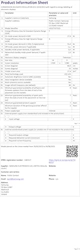 Samsung UE32T4305AEXXC Smart TV de 32" con Resolución HD, HDR, PurColor, Ultra Clean View y Compatible con Asistentes de Voz (Alexa)