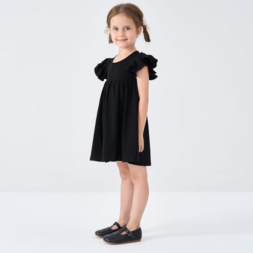 pureborn Toddler Girls Sleeveless Summer Dresses 1-8 Years4
