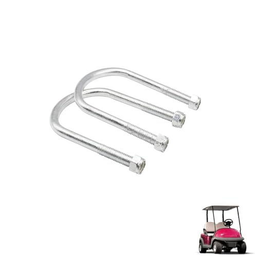 Drive-up Club Car U Bolt for Club Car DS and Precedent Heavy Duty Leaf Spring Gas or Electric Models and 2018-up Tempo Golf Cart OEM 1014902-2Pcs