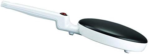 H&RB Electric Crepe Maker Pizza Pancake Machine Non-Stick Griddle Baking Pan Cake Machine Kitchen Cooking Tools Sonifer,White