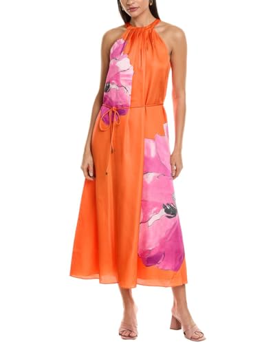 knee length dresses for ladies Knitted Twist Neck Midi Dress | Mellana main image 0