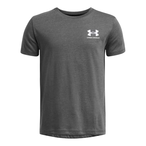 Image of Under Armour Boys Sportstyle Left Chest Short-Sleeve T-Shirt