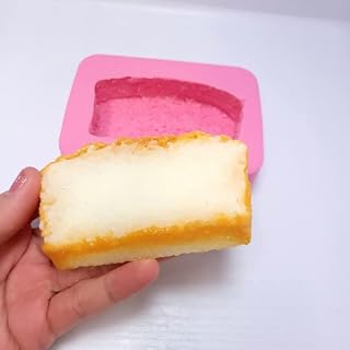 Pound cake slice wax melts mold chocolate cake | Soap | Candle | Mold for Wax | Mold for Resin