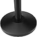 Global Industrial Crowd Control Stanchion with 7-1/2' Yellow/Black Belt, Lot of 2