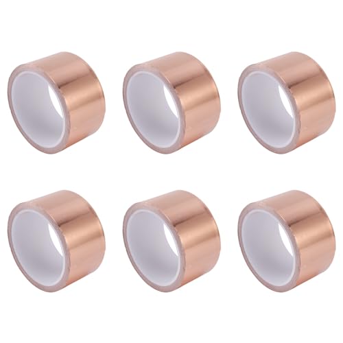 Rouleau auto-adhésif de cuivre 50mm pour éliminer les parasites EMI