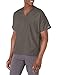 Cherokee Workwear Scrubs Unisex V-neck Tunic Top, Taupe, Medium