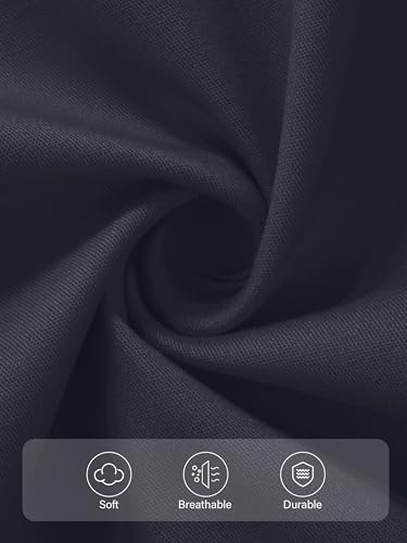 Resinta 3 Pack Boys' Stretch School Jogger Pants Pull-On Twill Uniform Pants Stretch Chino Fabric with Elastic Waist for Kids3