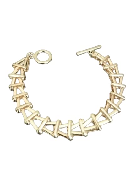 Fancy Designer Bracelet Golden Celebrity Bracelet for Women and Girls
