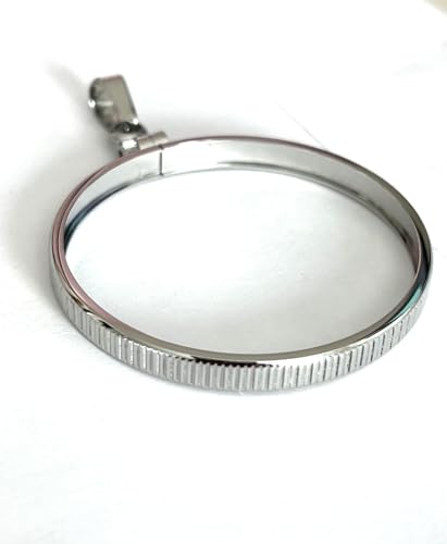 Stainless steel Coin Bezels For 38mm Silver Dollars Morgan, Peace, Ike, Coin (Will not tarnish)2