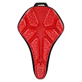 Bicycle Saddle, Shock Absorbing Biking Cushion, Padded Bicycle Seat Cover, for Women Men Mountain Road Exercise Outdoor Commuting Comfort