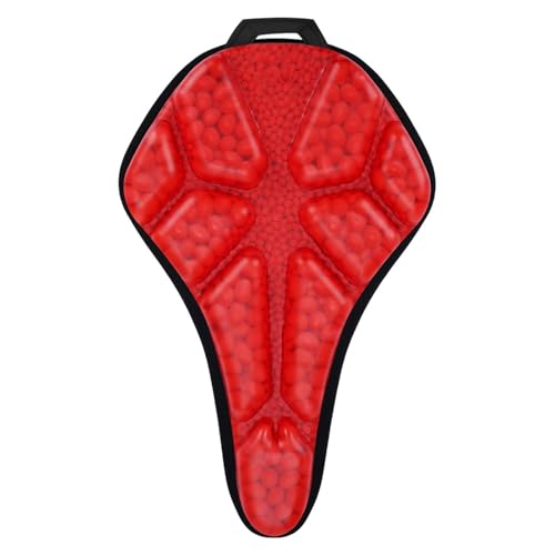 Selle rembourrée 30 x 25 cm avec insert en gel pour supprimer les douleurs d'assise à vélo