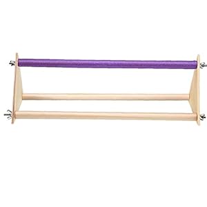 NIDONE Huisdier Baars Stand Kip Roosting Bars Kuiken Houten Swing Stand Driehoek Kip Speelgoed voor Coop Brooder Baby…