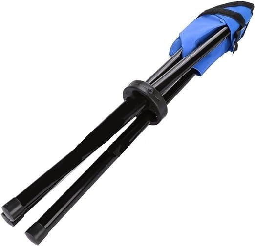 Miniatura 6 de Silla plegable de camping al aire libre portátil trípode silla ligera portátil pequeña 3 patas para senderismo, camping, pesca, picnic, playa,