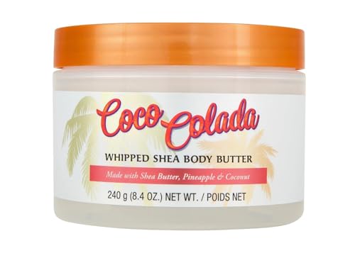 T H Coco Colada Moisturizing Shave Oil, 7.7 fl oz, Whipped Shea Body Butter, 8.4 oz Holiday Gift Set!