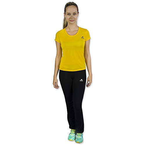 Camiseta Color Dry Workout Ss - Muvin - Cst-400 - Amarelo - G