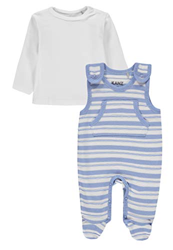 Kanz ensemble grenouillère t-shirt manches longues vêtement bébé garçon multicolore 2 mois