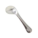 Honbay Stainless Steel Curved Exercise Spoon Self Feeding Spoon for Right Hand (Dog-Bone)