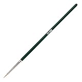Gute Farbabspeicherung Kreul 721000 - Universalpinsel Basic Synthetics, für Kunst, Hobby, Schule und Großverbraucher, Besatz aus feinem Nylonhaar, rund, Größe 0