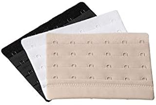 3-Pack Adjustable Bra Extenders: 6-Row 4-Level