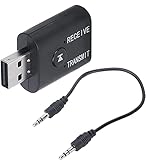 USB-Bluetooth-Adapter, drahtlose Übertragung, Mini-Bluetooth-Empfänger, Transmitter, 5,1 cm, Laptop, Desktop-zu-Kopfhörer, Lautsprecher, modisch und praktisch