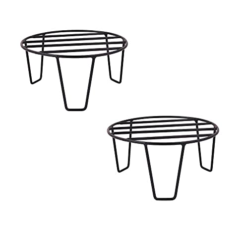 NH10 DESIGNS Flower pot stand, Plant stand for balcony, Pot stand for indoor plants, Flower stand for balcony, Garden stand, plant stands for indoor living room Set of 2 (Metal iron)(NHSP) (B0D3V92LQT) Amazon Price History, Amazon Price Tracker