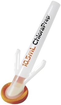 CareFusion 260715 10.5 ml. Chlora Prep Orange Applicator, 2 Percentage CHG, 25 per Box