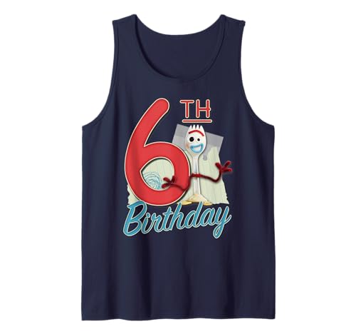 Forky Débardeur Anniversaire 6 Ans Cadeau Idéal Thème Toy Story Pixar